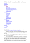 iWindowsMobile Communication Suit user`s manual