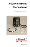 CO2/pH Controller User`s Manual