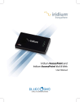 Iridium AxcessPoint Mail & Web User Manual