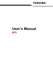 Satellite M70 User`s Manual