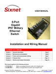 Industrial Ethernet Switch Manual