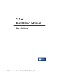 YAWL Installation Manual