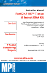 FastDNA-96™ Tissue & Insect DNA Kit
