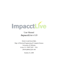 ImpacctLive ImpacctLive - University of California, Irvine