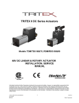 TRITEX II DC Series Actuators