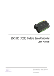 SDC-20C (FC20) Sedona Zone Controller User Manual