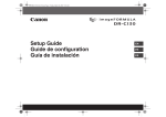 Setup Guide Guide de configuration Guía de instalación