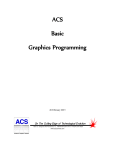 ACS Basic Graphics Programming