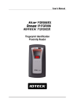 Fingerprint Identification Proximity Reader