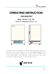 OPERATING INSTRUCTION