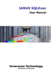 User Manual SQL Exec - SECURI