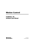 FlexMotion-6C Hardware User Manual