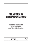 tlm-tex & rdmodgsm-tex - RVR Elettronica SpA Documentation Server