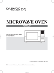 Manual - Daewoo Electronics