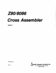 ZBOIBOB6 Cross Assembler
