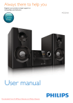 Philips MCD2160 User Guide Manual