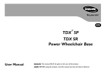 TDX User Manual - HME Mobility & Accessibility