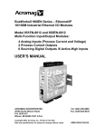 951EN / 952EN EtherNet I/P User`s Manual