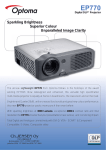 EP770 - Digital DLP® Projector