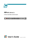 AM-xx² User Manual