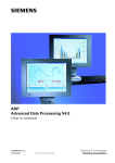 ADP Advanced Data Processing V4.0 User`s manual