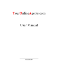 YourOnlineAgents.com User Manual