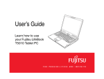 Fujitsu Lifebook T5010 User Guide