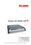 Telindus 1431 SHDSL CPE