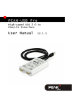 PCAN-USB Pro - User Manual