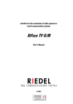 Riedel Riface manual - fra www.interstage.dk