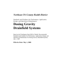 Dosing Gravity Drainfield Systems