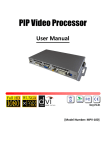 User Manual Of Ambery Picture-In-Picture Video Mixer