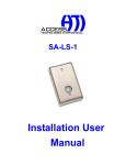 SA-LS-1 Light Sensor User Manual