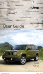 2013 Jeep Patriot User`s Guide