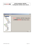 STEYR Control Center Configuration User Manual