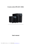 H1-3KS_L_ LED user manual - sine wave inverter,online UPS