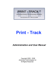 Print-Track Manual