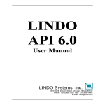 LINDO API USER MANUAL