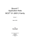 MCS-51 (8051) Family, issue 1, March 2001  - Bound
