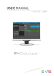 IPClipLogger 06.55 User`s Manual