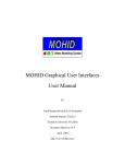 MOHID Graphical User Interfaces User Manual