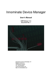 Innominate Device Manager User`s Manual
