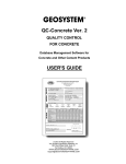 User Manual - GEOSYSTEM Software