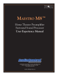 ™Maestro M8™ - AudioControl