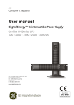 USER MANUAL VH-UPS 700-3000 UPS