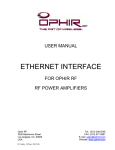 ETHERNET INTERFACE
