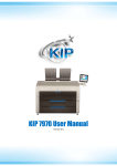 KIP 7970 User Manual