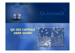 QX-302 CAPSULE USER GUIDE