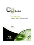 Cg Toolkit User`s Manual