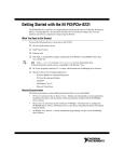 Getting Started with the NI PXI/PCIe-8231